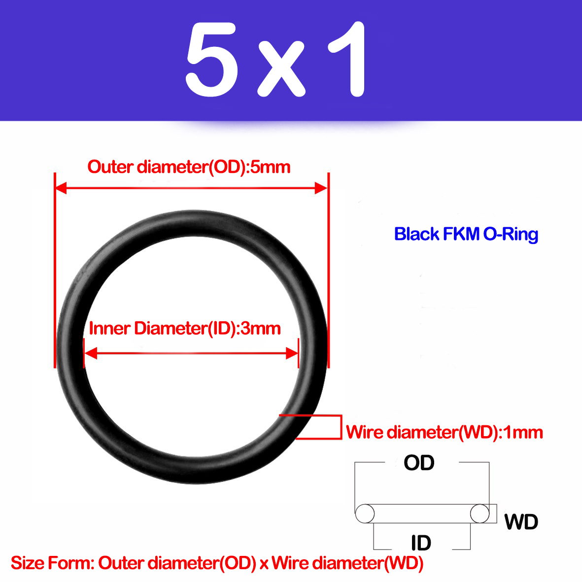 WD CS 1/1.2/1.5mm,NBR O Ring G - Auto Repair Cs recensione e prezzo